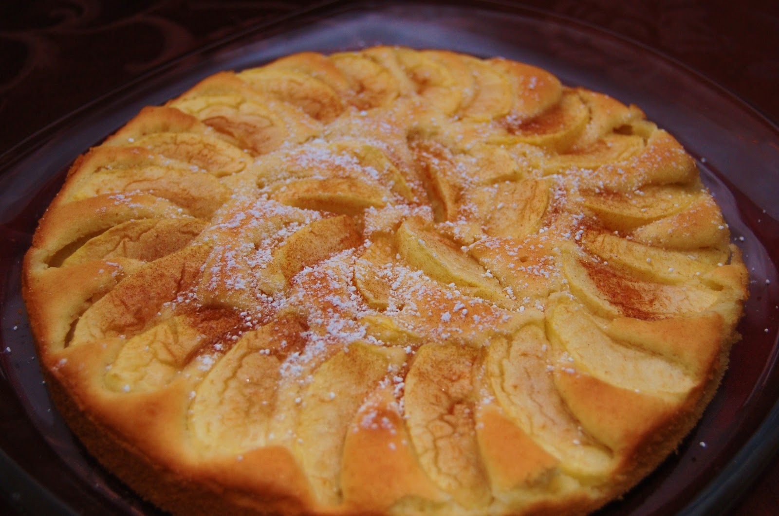 Немецкий яблочный пирог (Apfelkuchen)